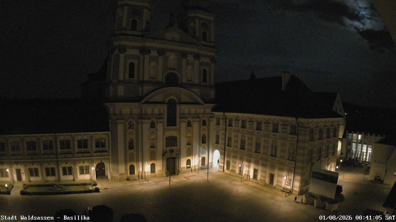Archiv Foto Webcam Waldsassen: Basilika