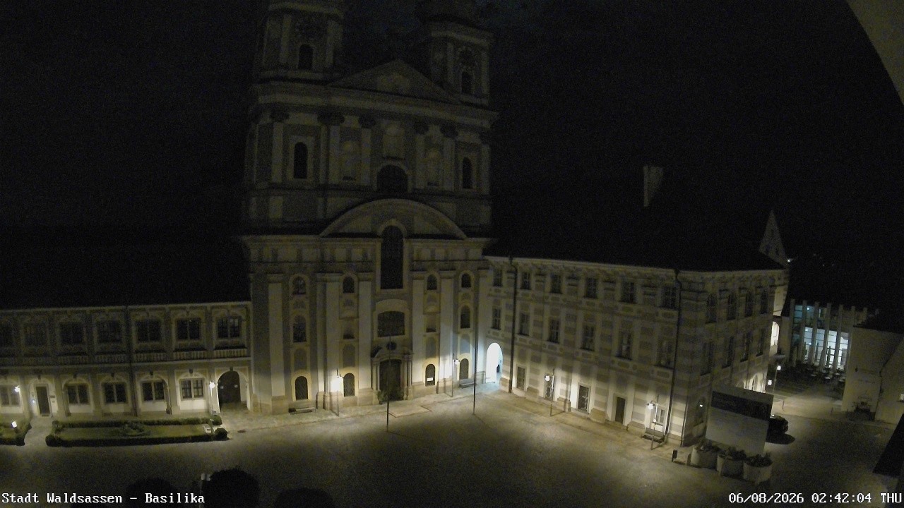 Archiv Foto Webcam Waldsassen: Basilika