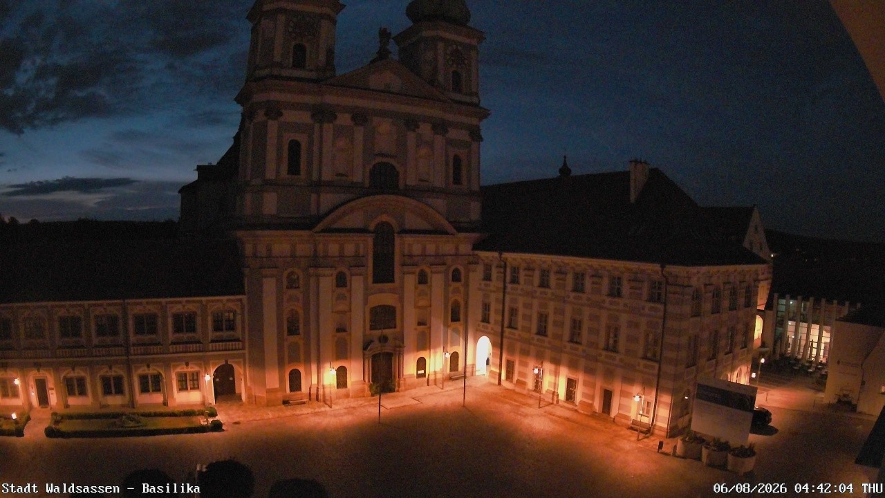 Archiv Foto Webcam Waldsassen: Basilika