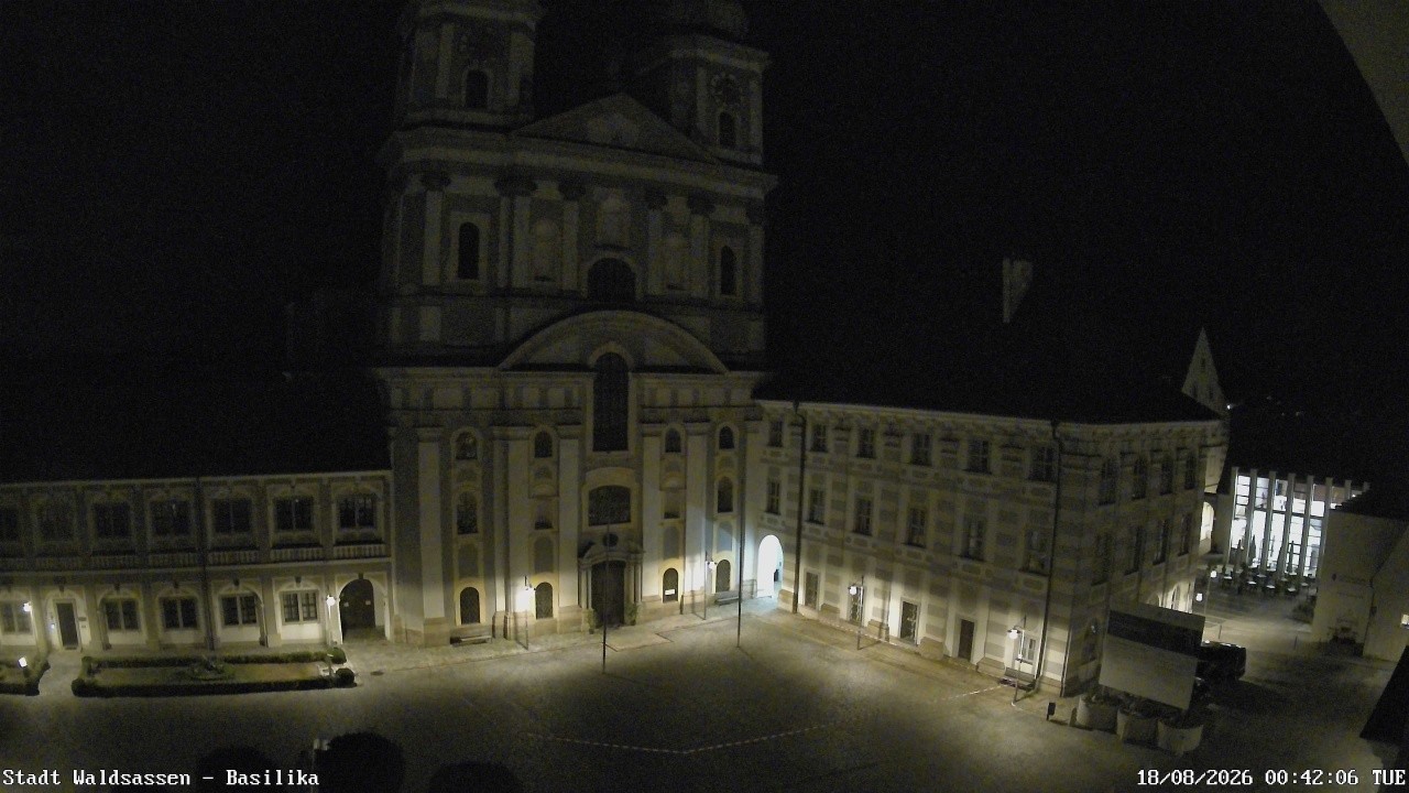 Archiv Foto Webcam Waldsassen: Basilika