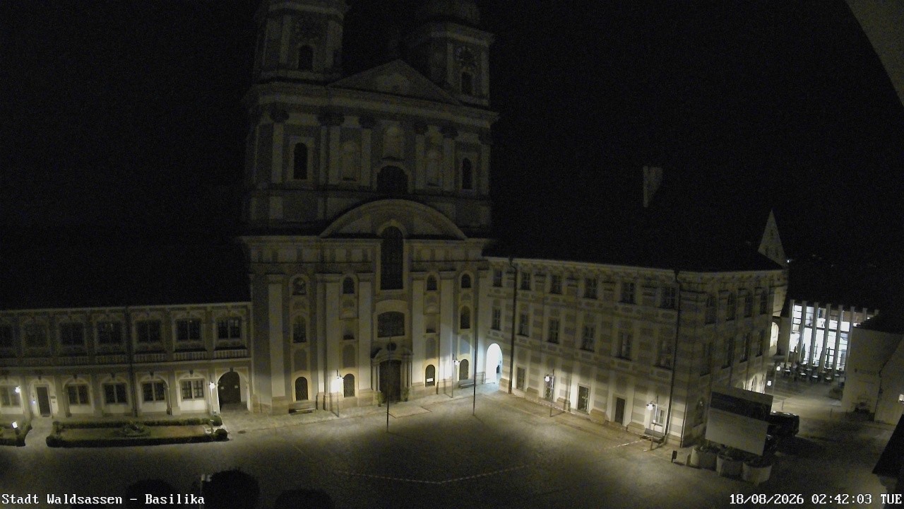 Archiv Foto Webcam Waldsassen: Basilika