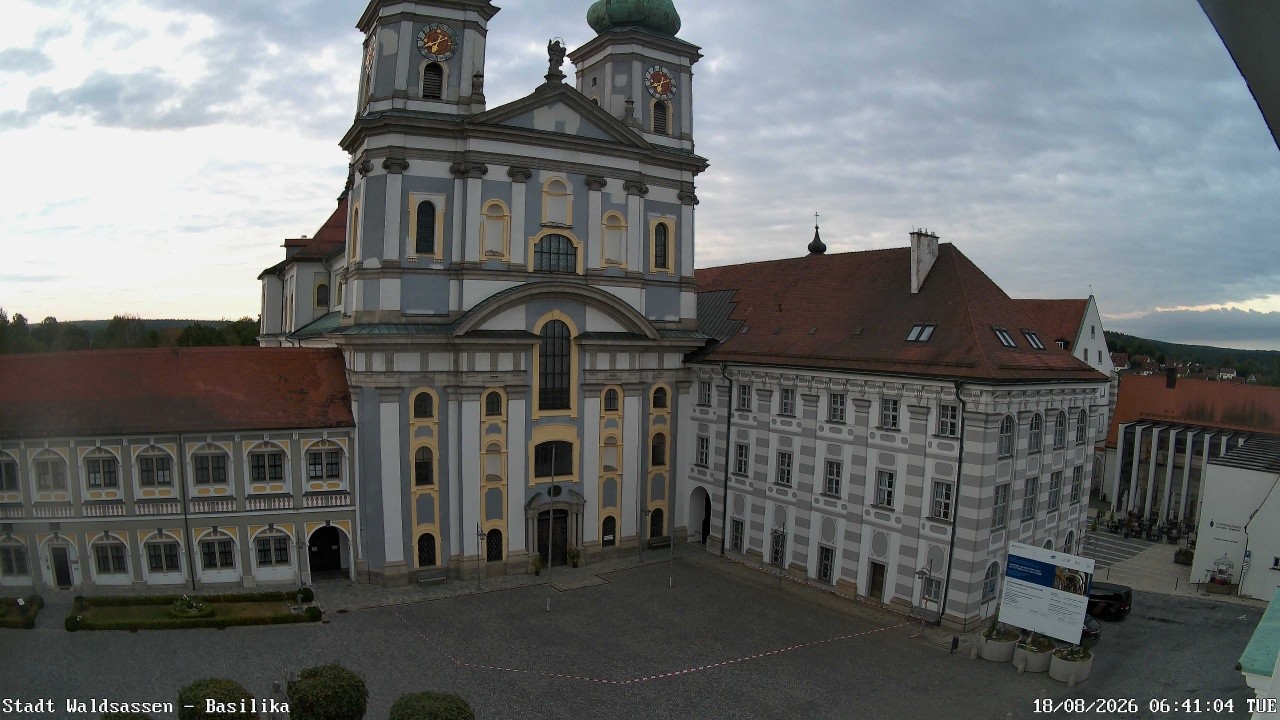 Archiv Foto Webcam Waldsassen: Basilika