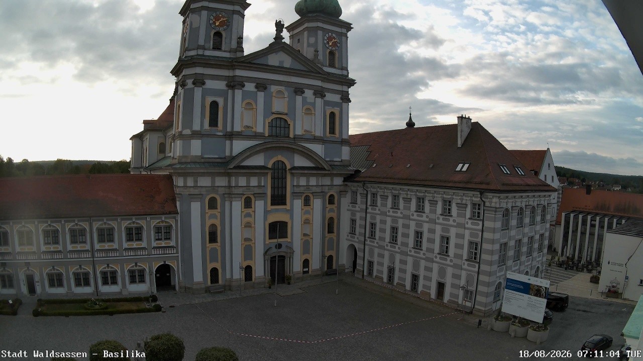 Archiv Foto Webcam Waldsassen: Basilika