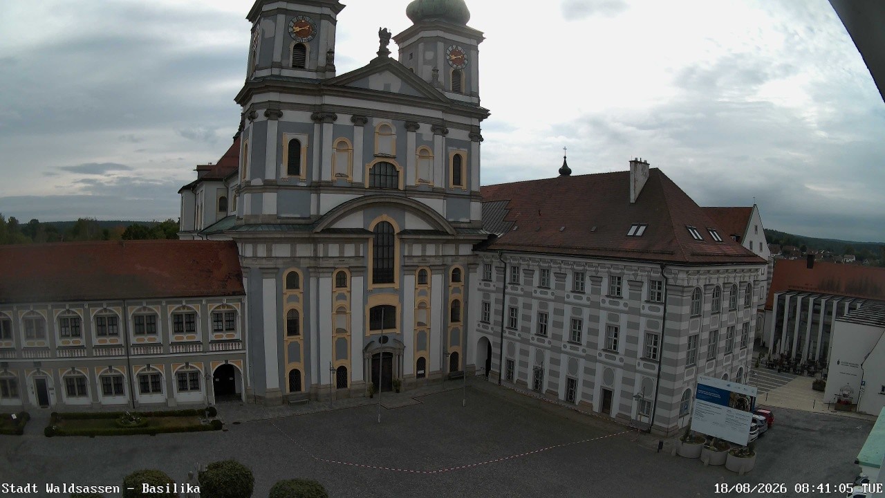 Archiv Foto Webcam Waldsassen: Basilika