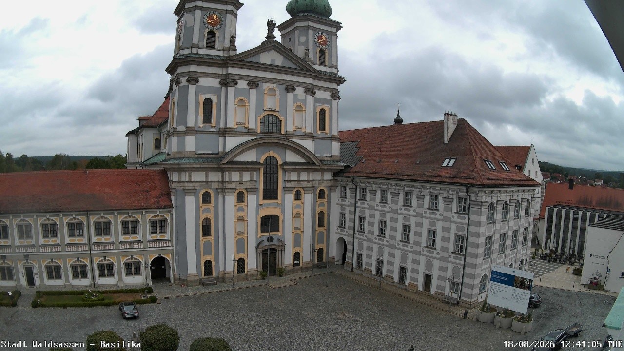 Archiv Foto Webcam Waldsassen: Basilika