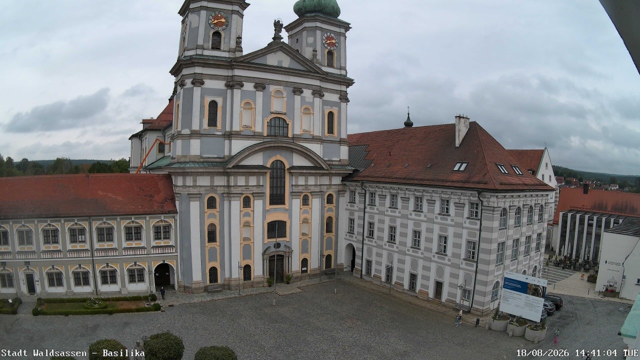 Archiv Foto Webcam Waldsassen: Basilika
