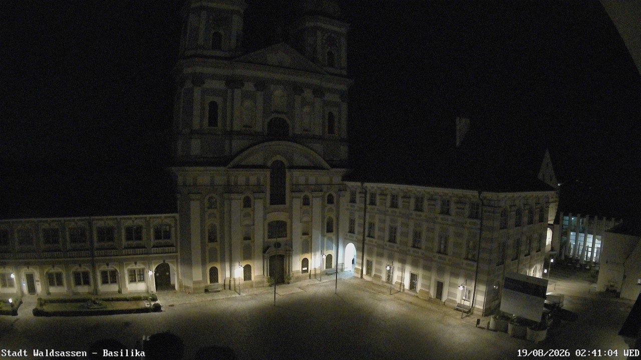 Archiv Foto Webcam Waldsassen: Basilika