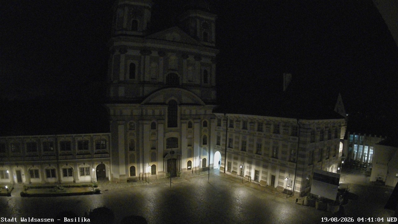 Archiv Foto Webcam Waldsassen: Basilika