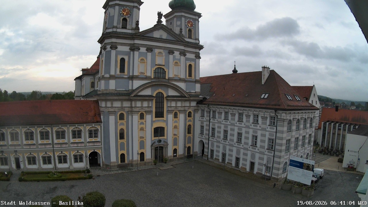 Archiv Foto Webcam Waldsassen: Basilika