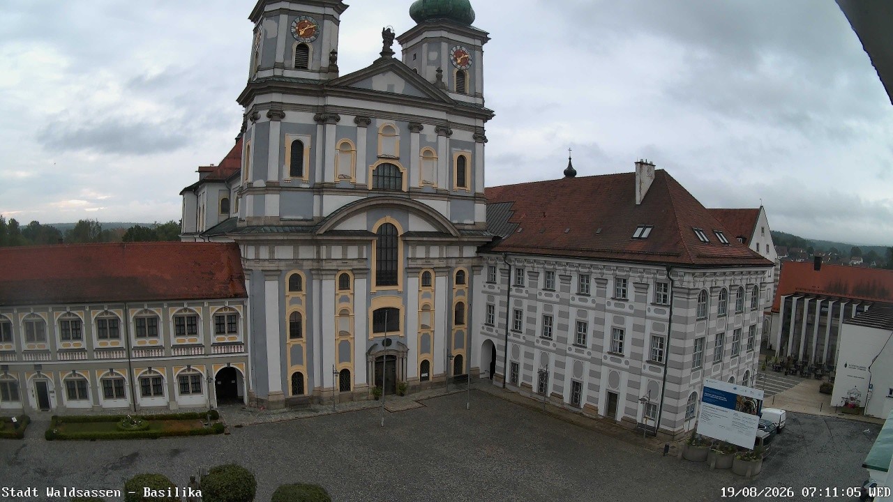 Archiv Foto Webcam Waldsassen: Basilika