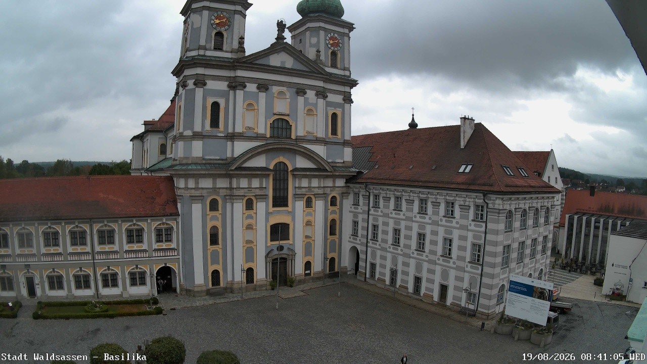 Archiv Foto Webcam Waldsassen: Basilika
