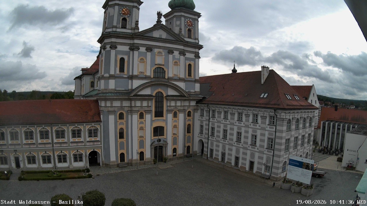 Archiv Foto Webcam Waldsassen: Basilika