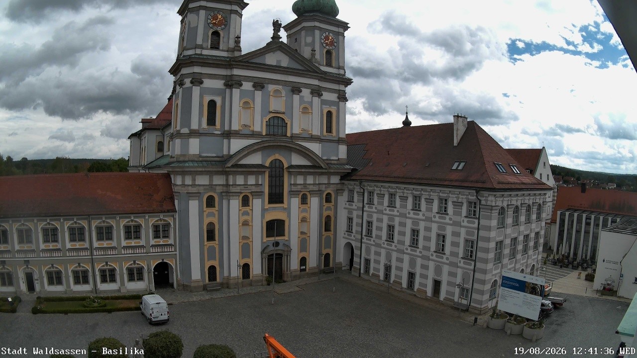 Archiv Foto Webcam Waldsassen: Basilika