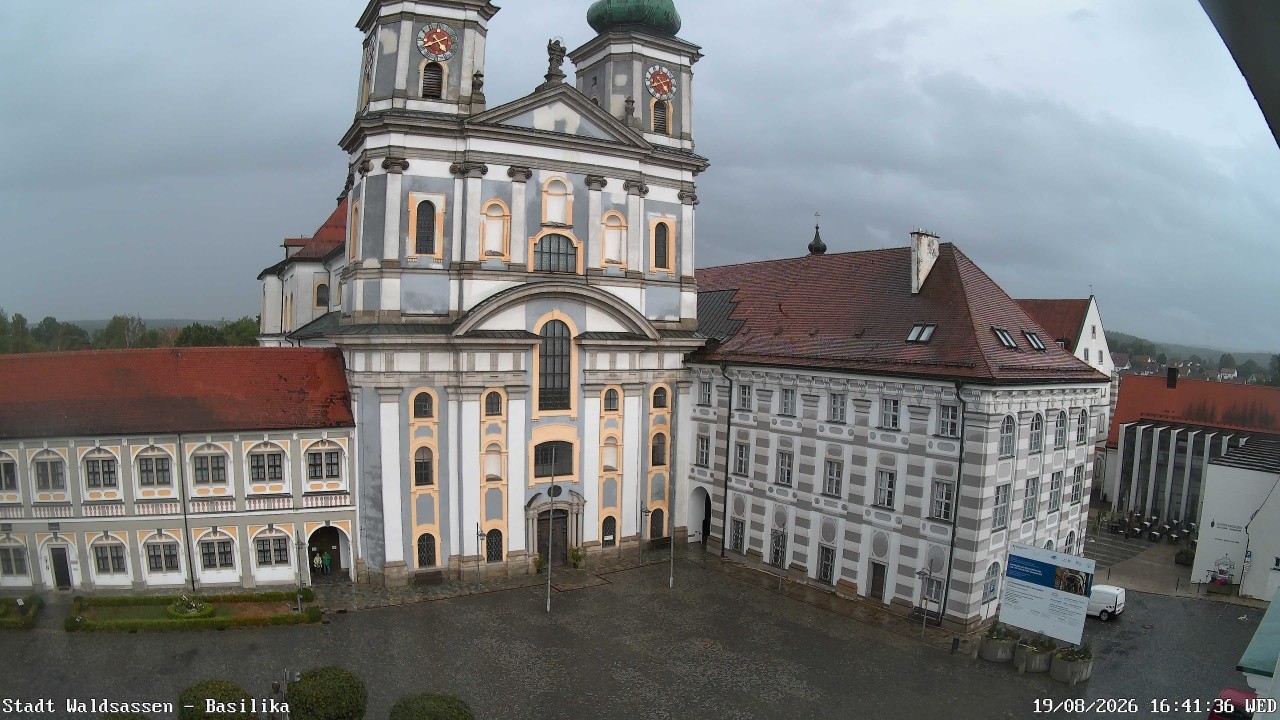 Archiv Foto Webcam Waldsassen: Basilika