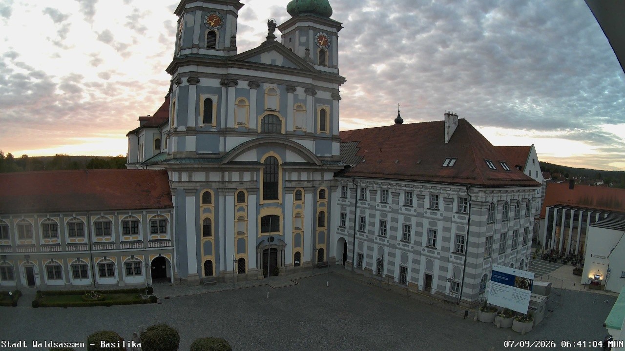Archiv Foto Webcam Waldsassen: Basilika
