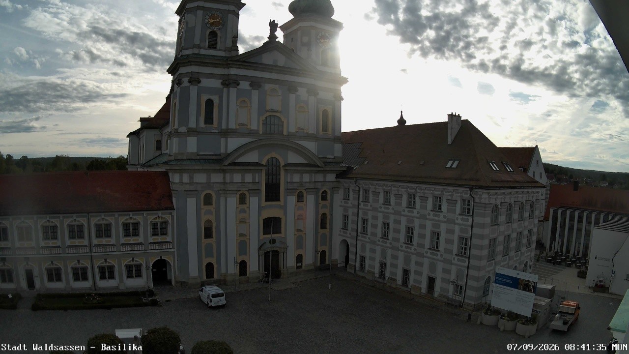 Archiv Foto Webcam Waldsassen: Basilika