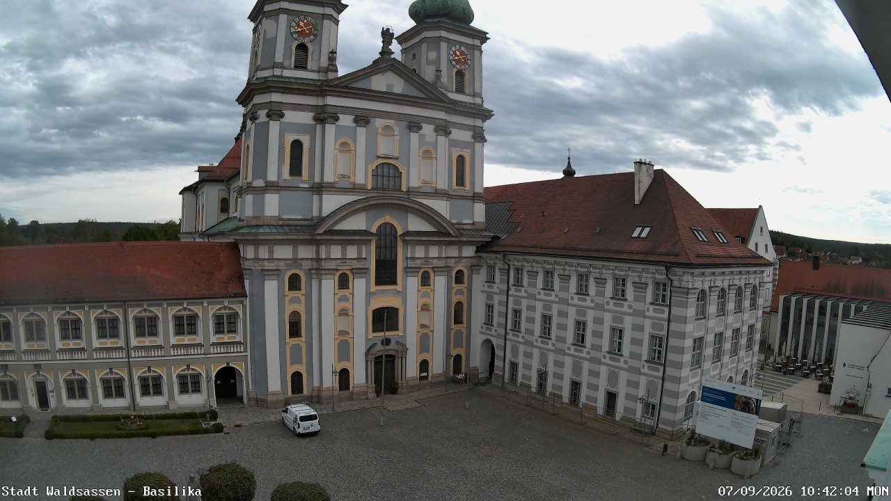 Archiv Foto Webcam Waldsassen: Basilika