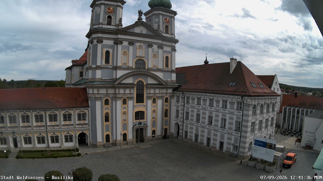 Archiv Foto Webcam Waldsassen: Basilika