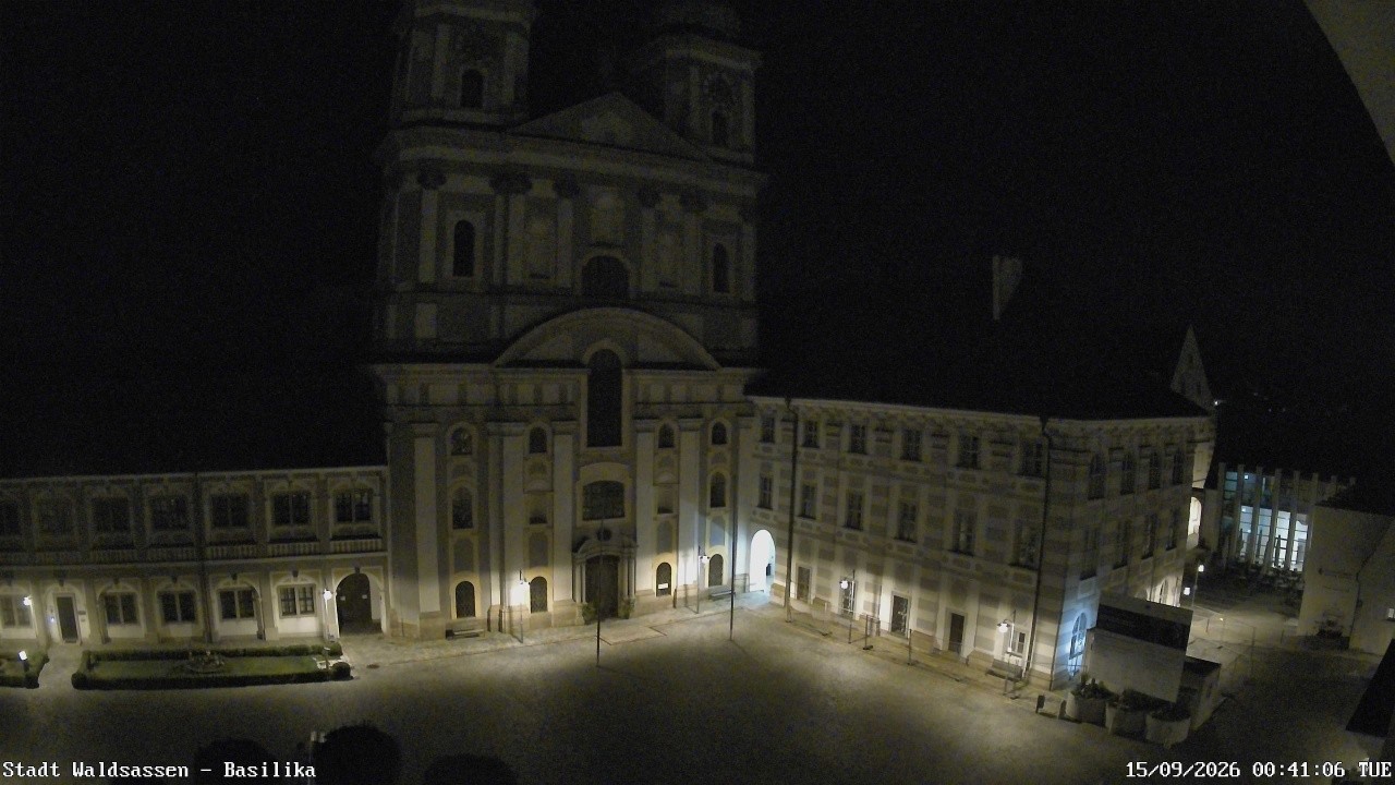Archiv Foto Webcam Waldsassen: Basilika