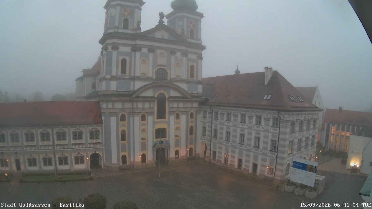 Archiv Foto Webcam Waldsassen: Basilika
