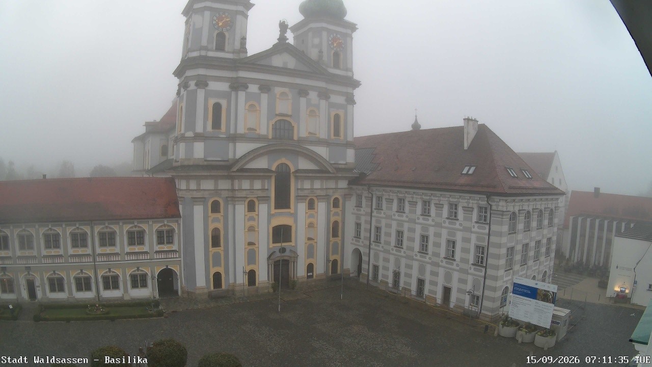 Archiv Foto Webcam Waldsassen: Basilika