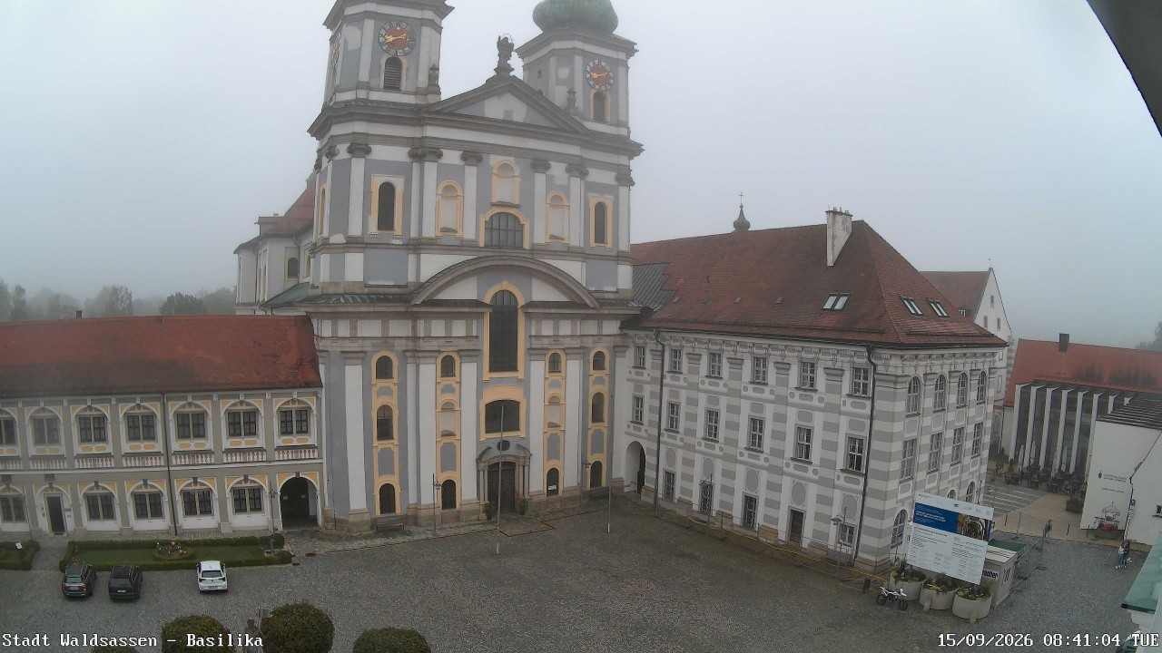 Archiv Foto Webcam Waldsassen: Basilika