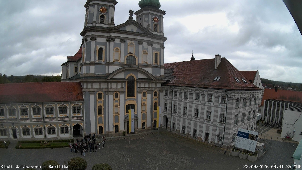 Archiv Foto Webcam Waldsassen: Basilika