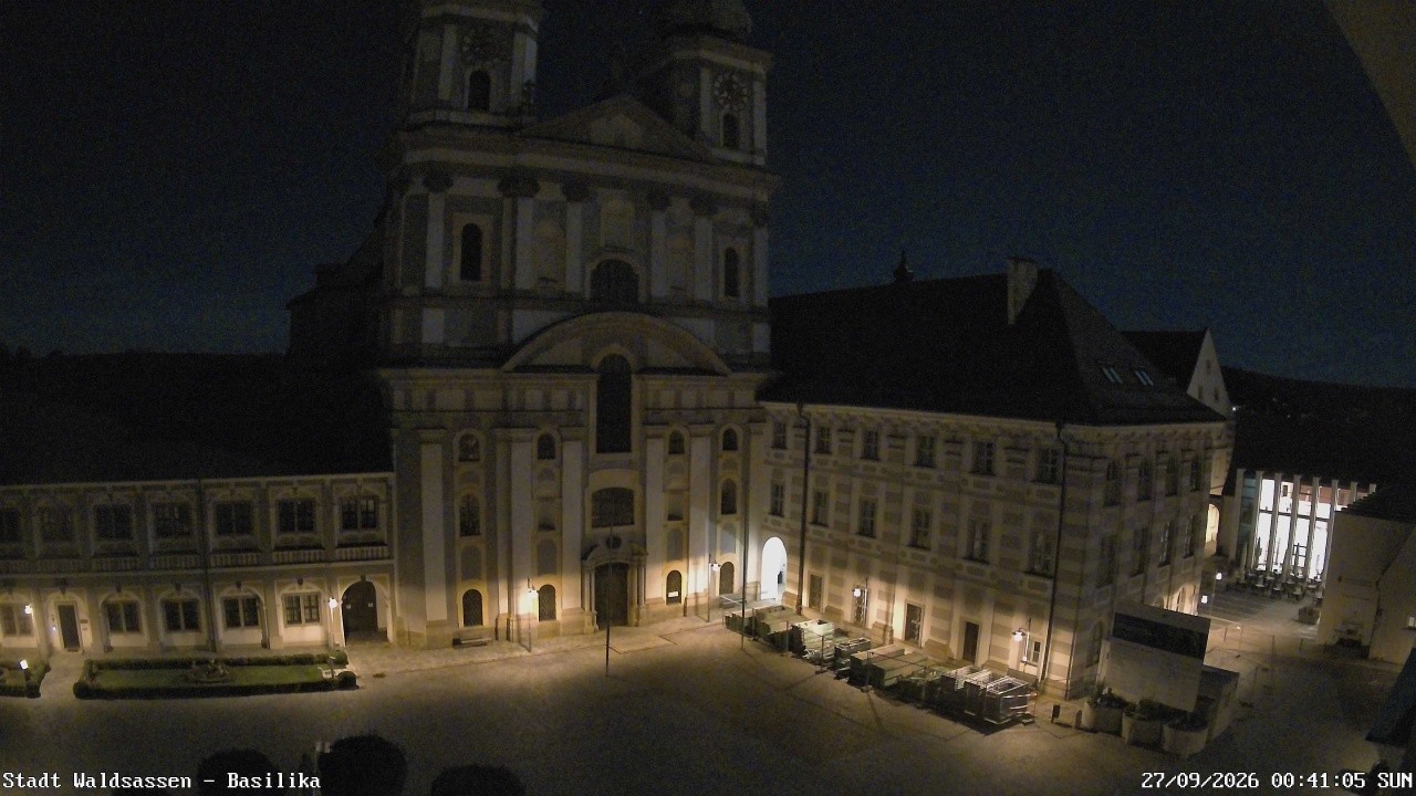 Archiv Foto Webcam Waldsassen: Basilika