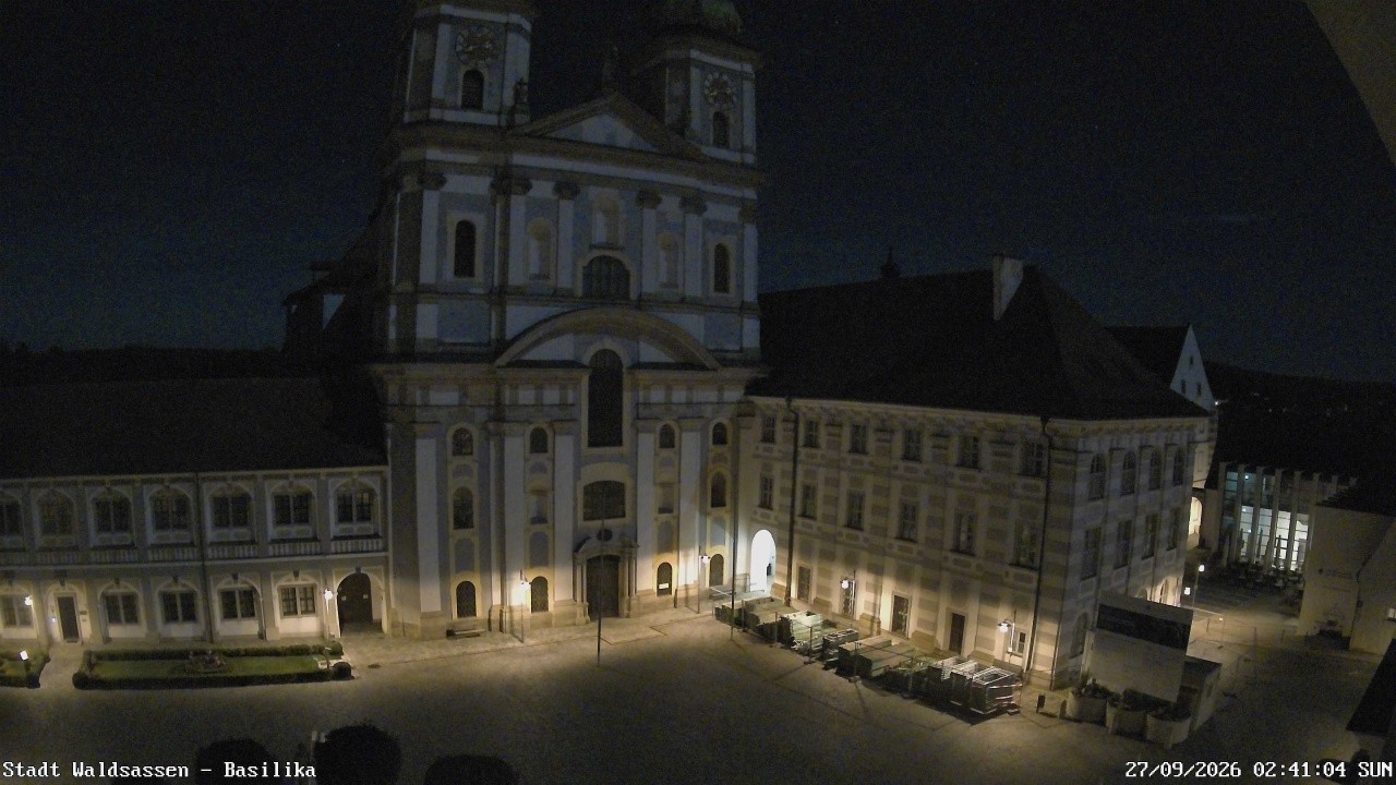 Archiv Foto Webcam Waldsassen: Basilika