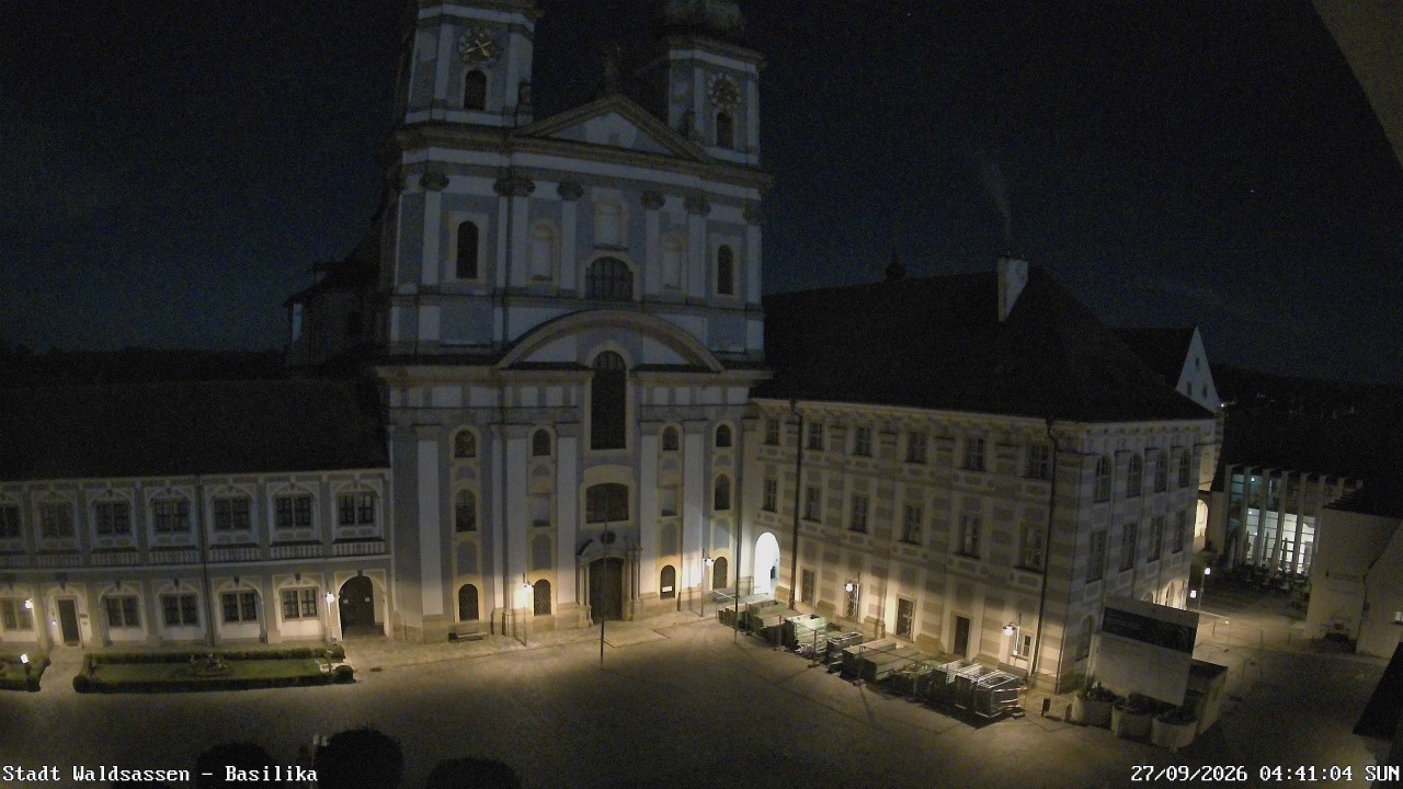 Archiv Foto Webcam Waldsassen: Basilika