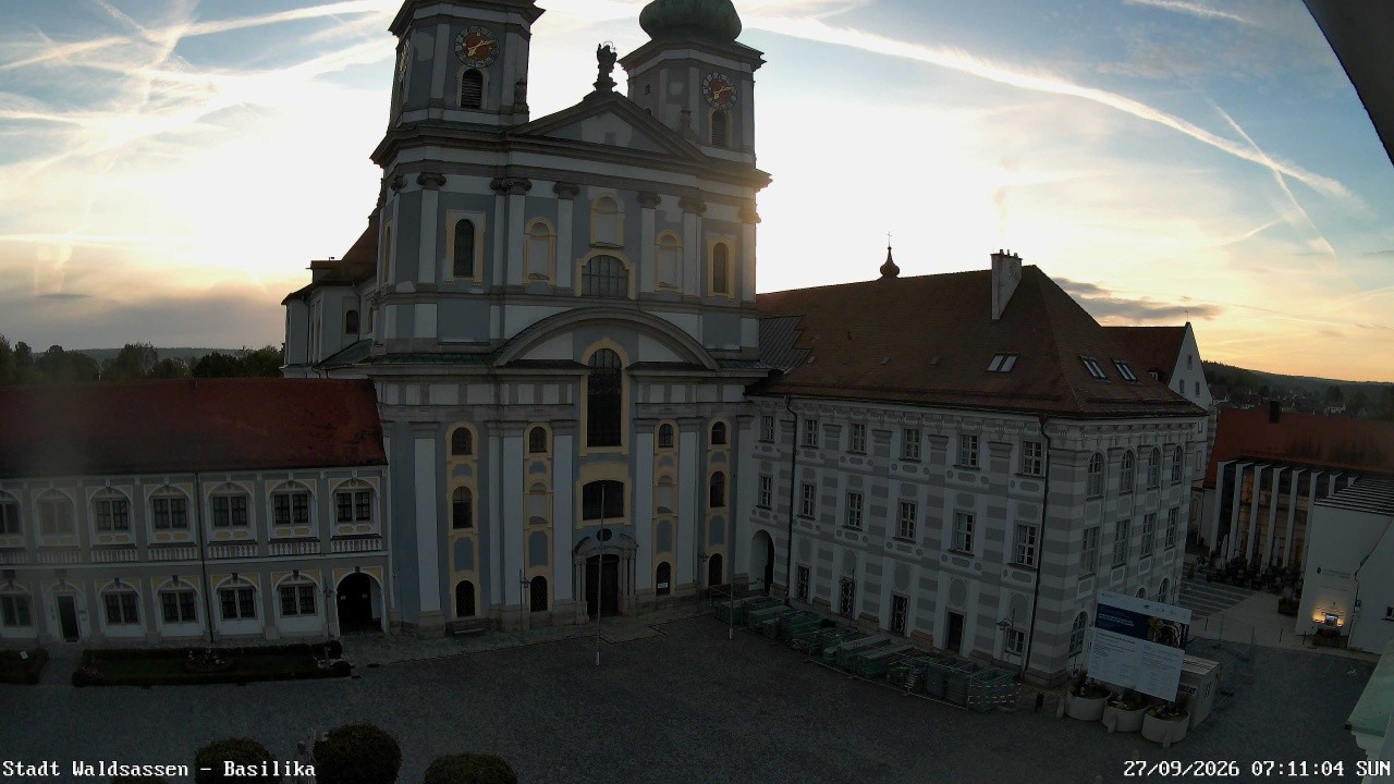 Archiv Foto Webcam Waldsassen: Basilika