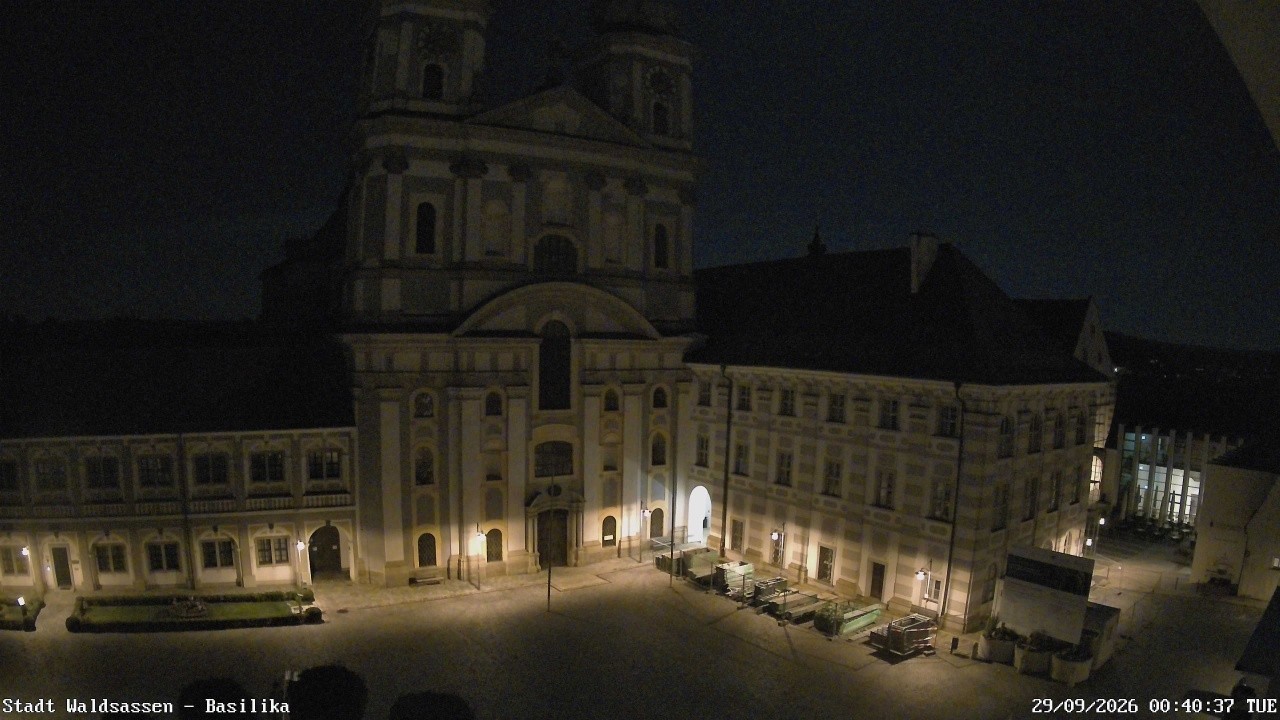 Archiv Foto Webcam Waldsassen: Basilika