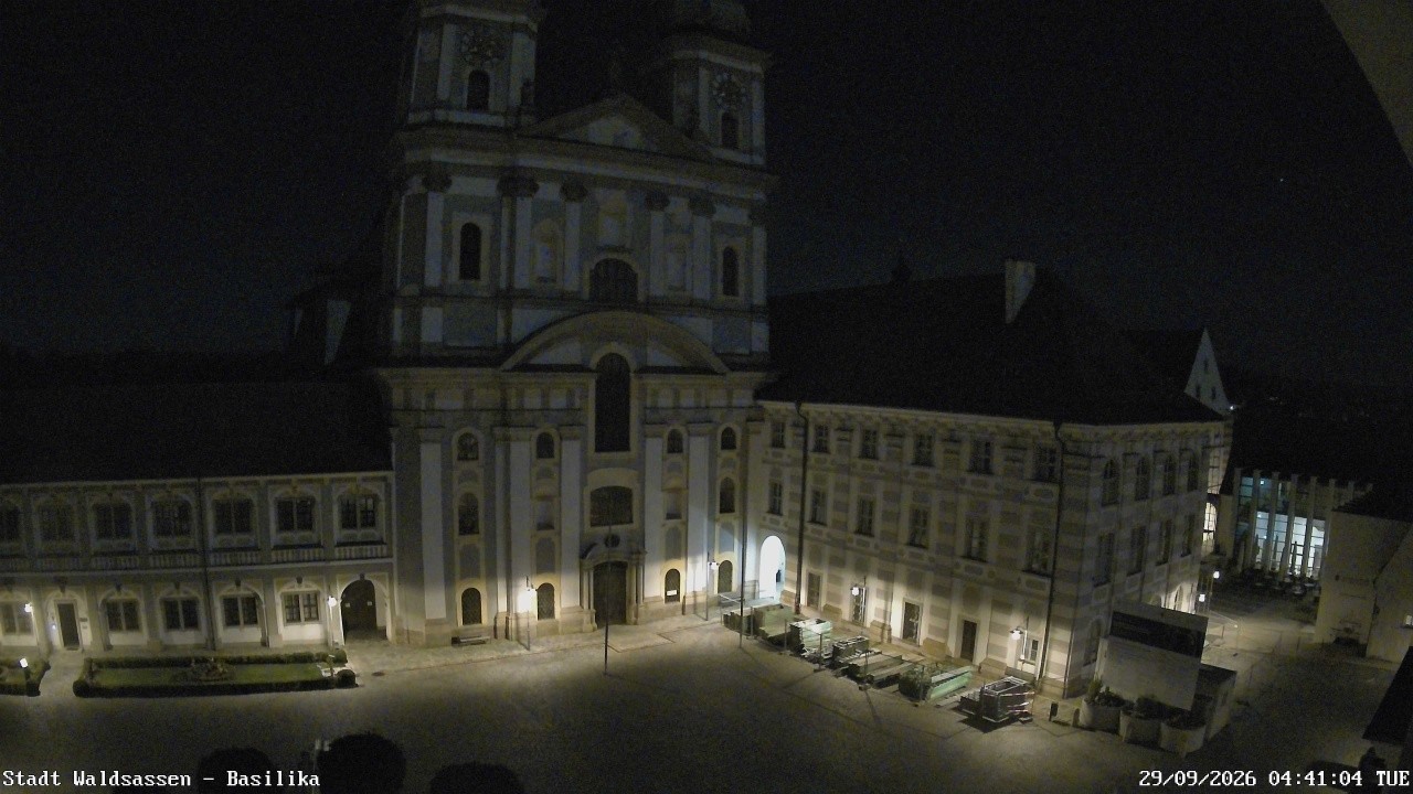 Archiv Foto Webcam Waldsassen: Basilika