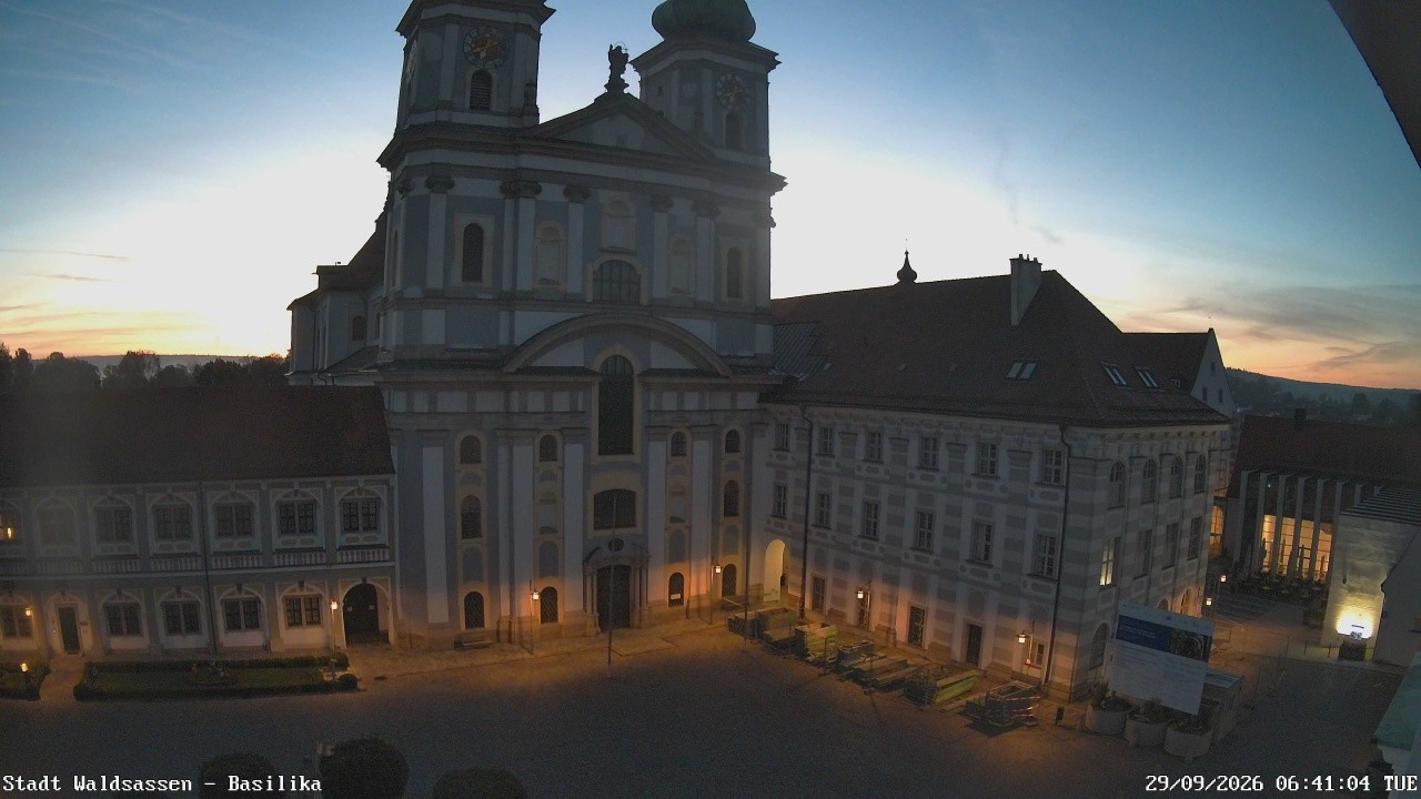 Archiv Foto Webcam Waldsassen: Basilika