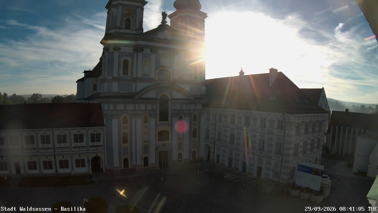 Archiv Foto Webcam Waldsassen: Basilika