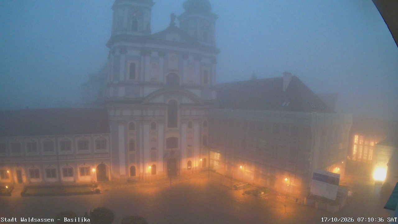 Archiv Foto Webcam Waldsassen: Basilika