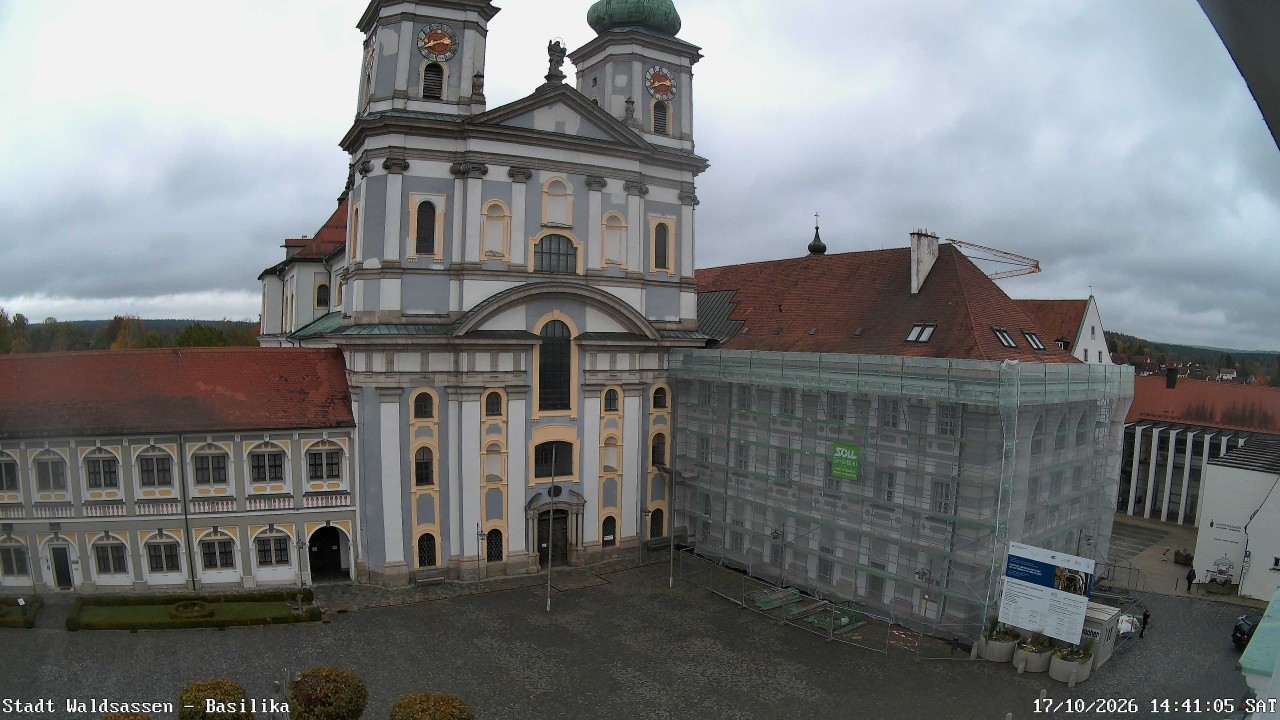 Archiv Foto Webcam Waldsassen: Basilika