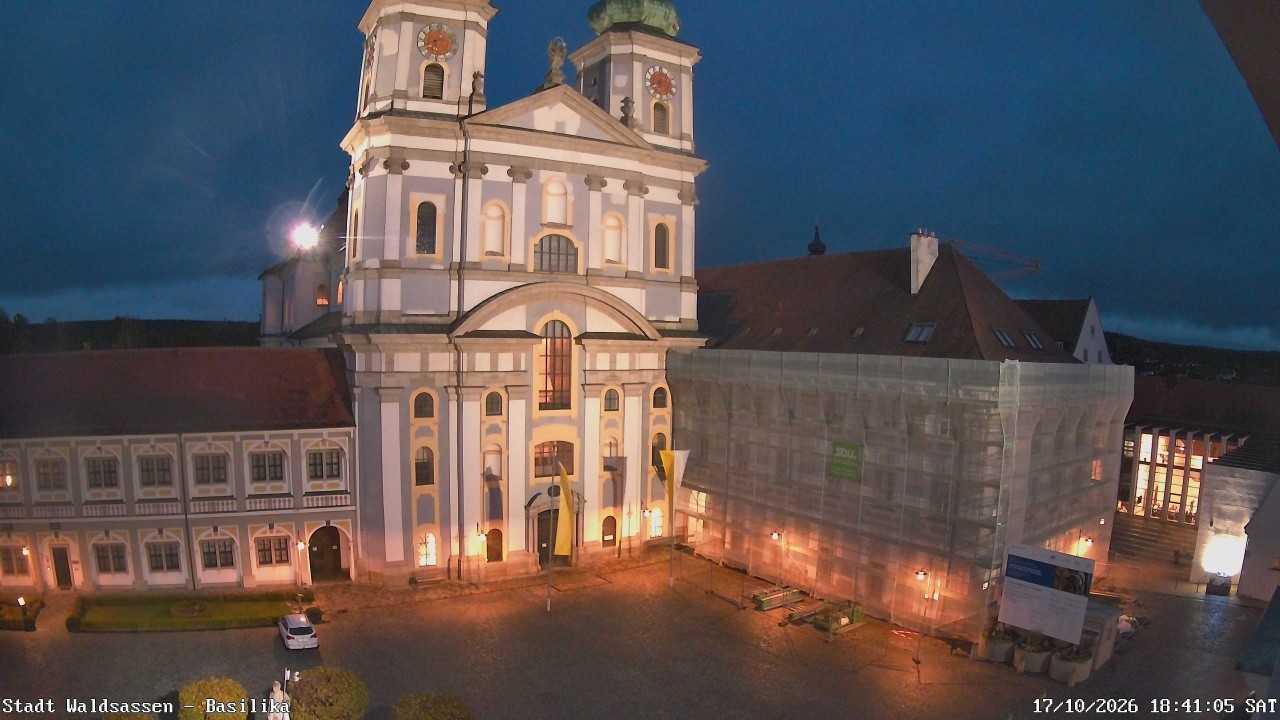 Archiv Foto Webcam Waldsassen: Basilika