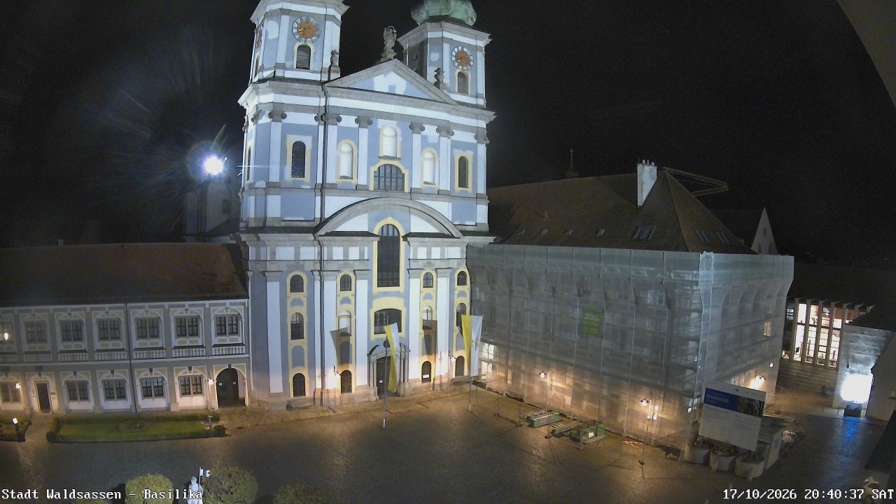 Archiv Foto Webcam Waldsassen: Basilika