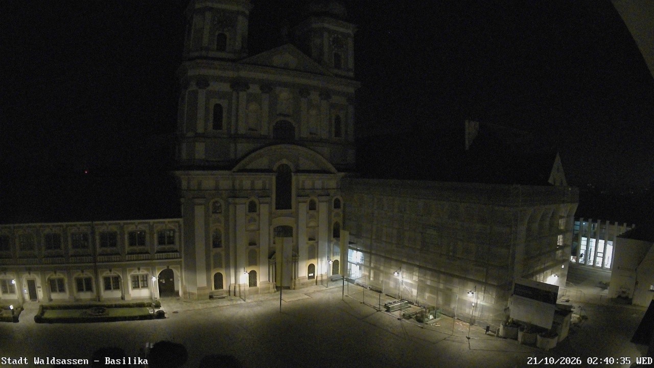 Archiv Foto Webcam Waldsassen: Basilika