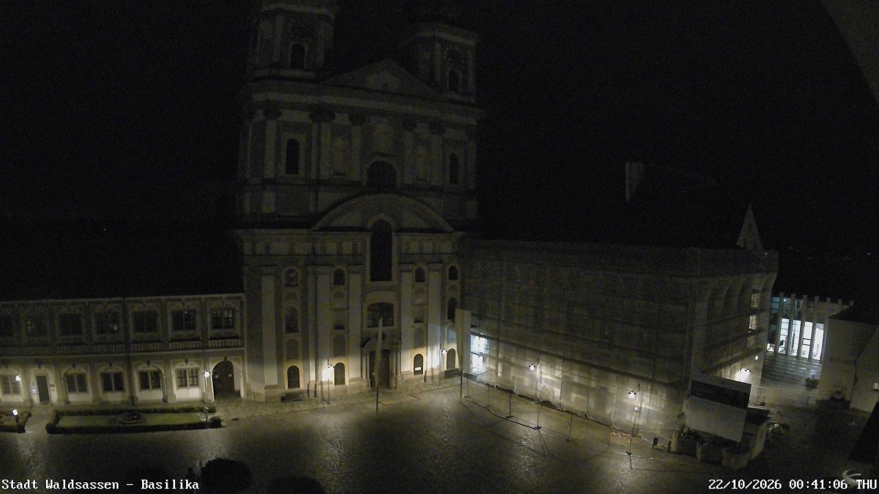 Archiv Foto Webcam Waldsassen: Basilika