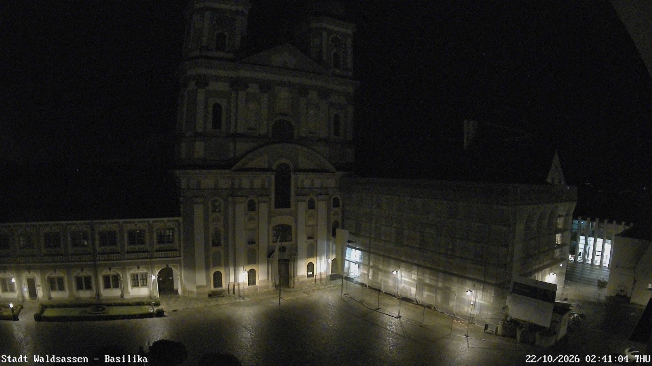 Archiv Foto Webcam Waldsassen: Basilika