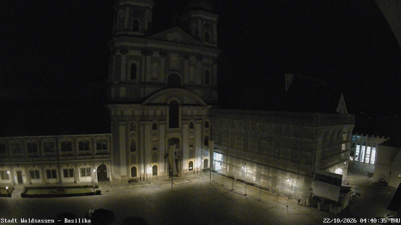 Archiv Foto Webcam Waldsassen: Basilika
