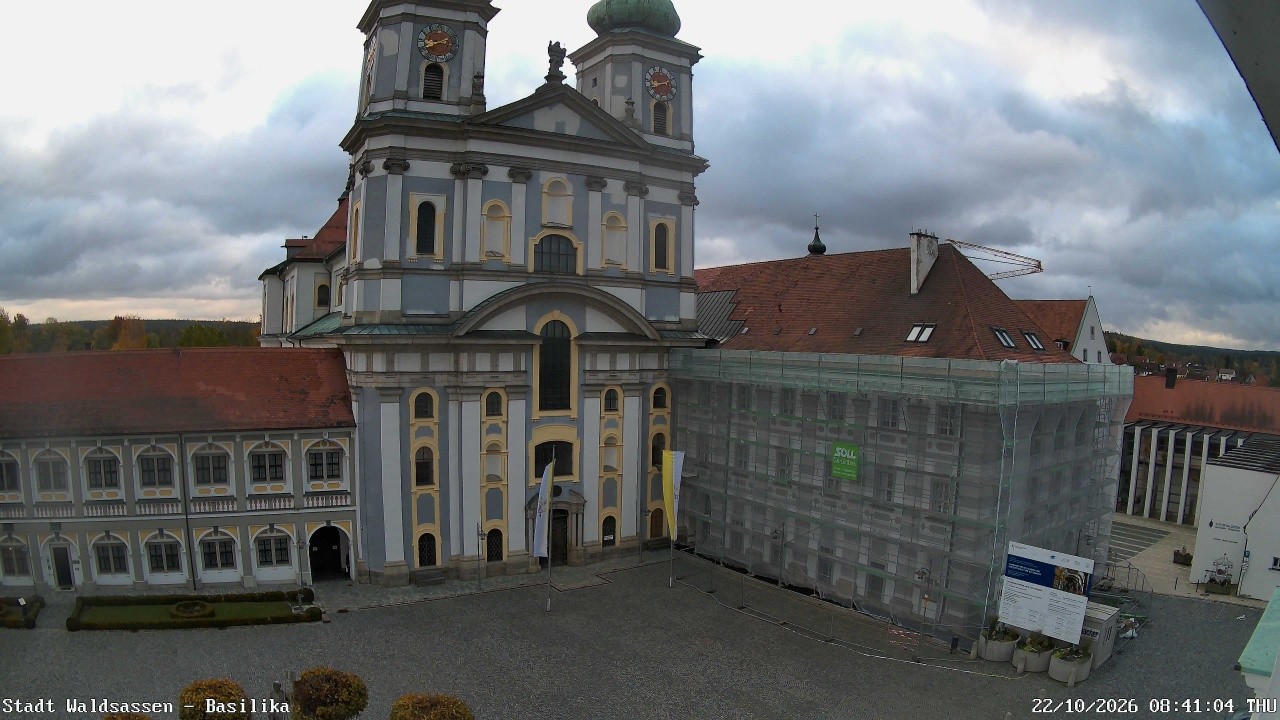 Archiv Foto Webcam Waldsassen: Basilika