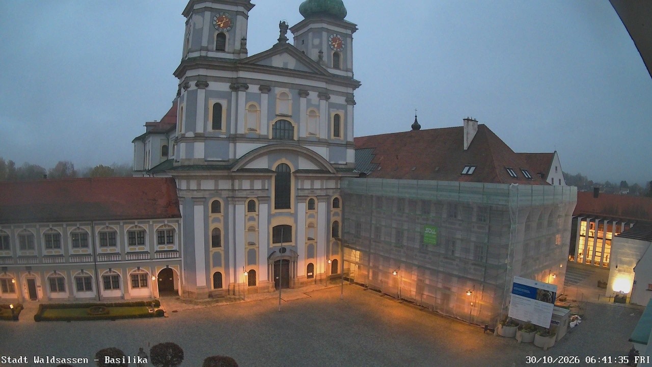 Archiv Foto Webcam Waldsassen: Basilika