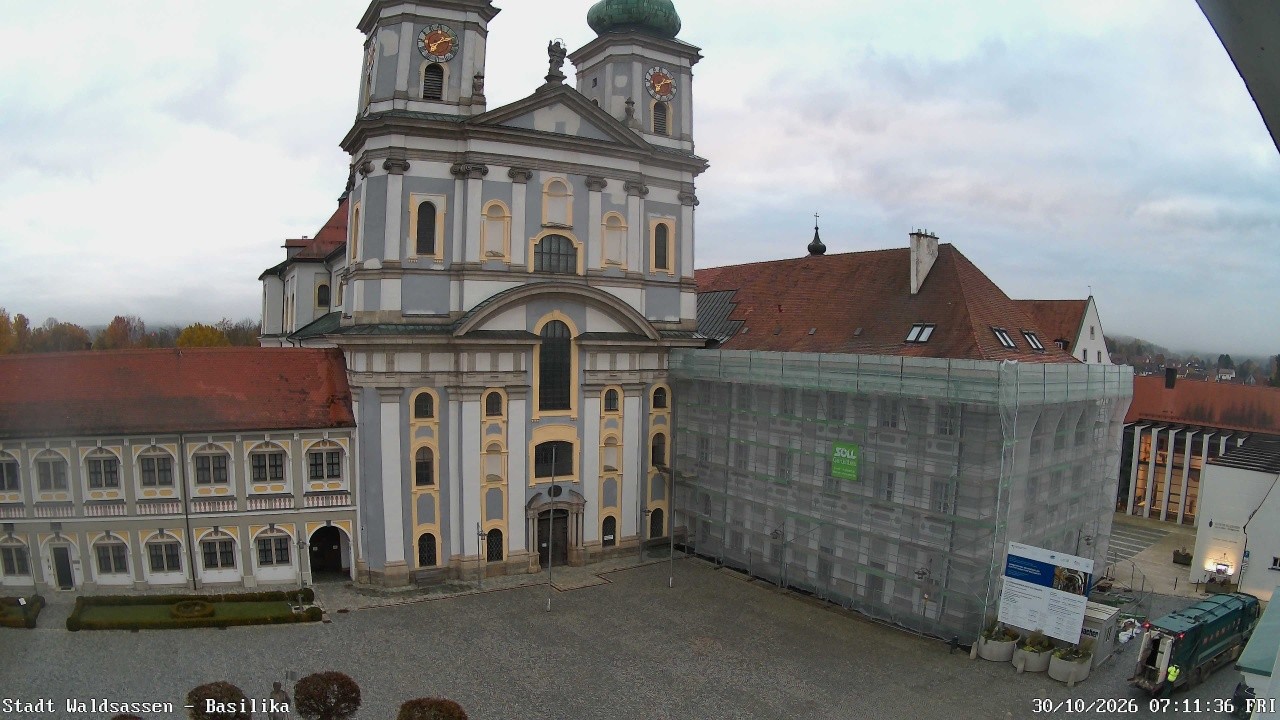 Archiv Foto Webcam Waldsassen: Basilika