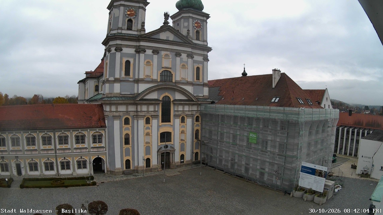 Archiv Foto Webcam Waldsassen: Basilika