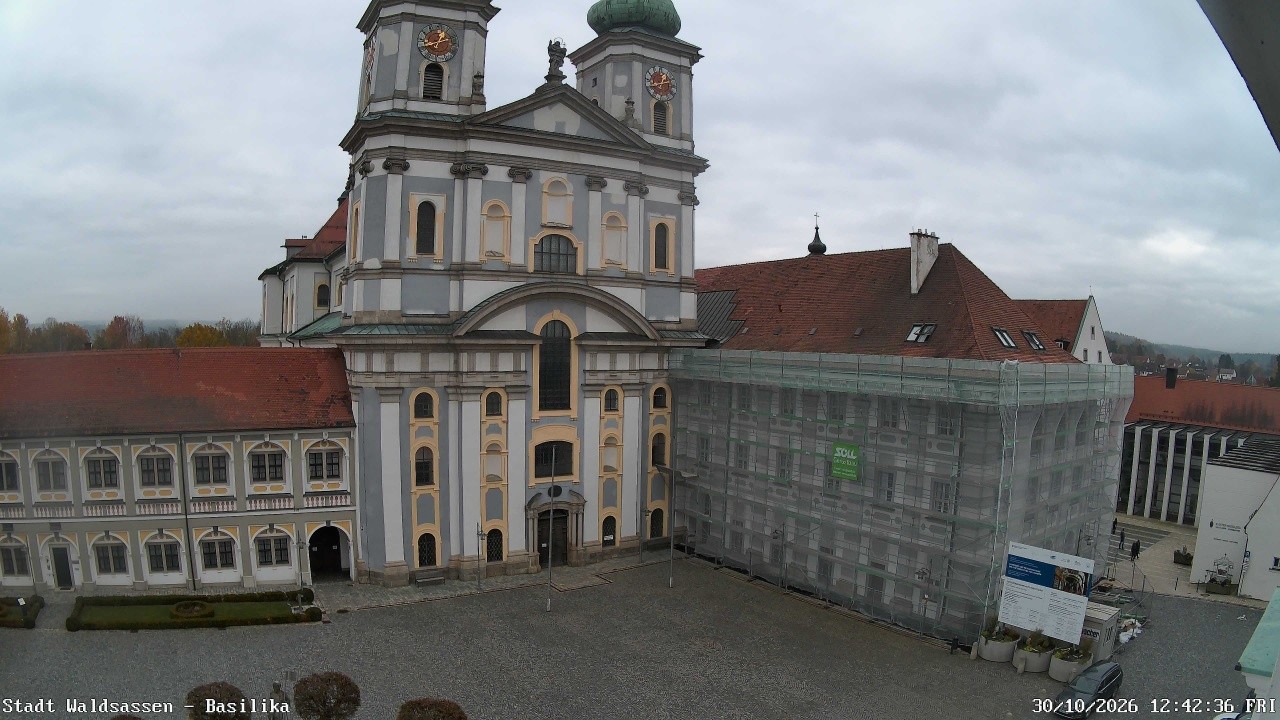 Archiv Foto Webcam Waldsassen: Basilika
