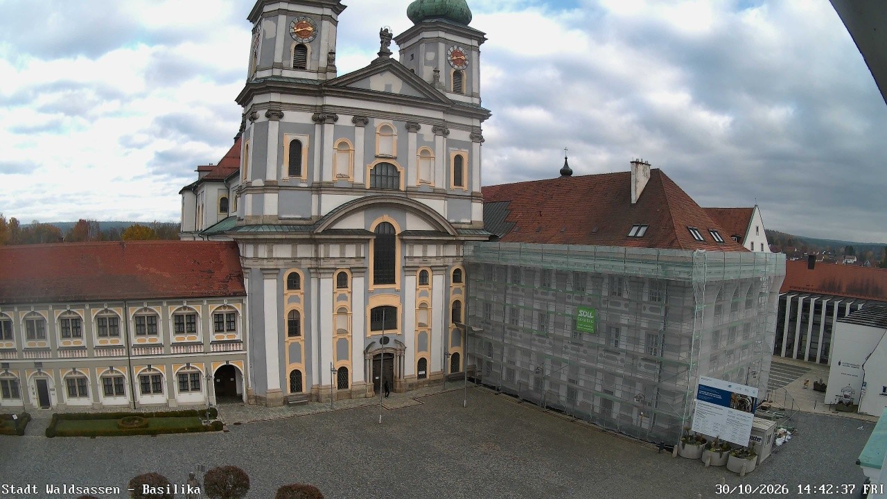Archiv Foto Webcam Waldsassen: Basilika
