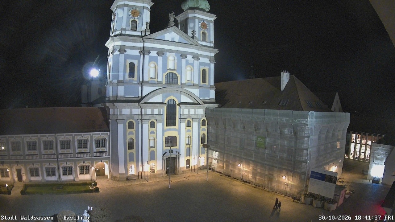 Archiv Foto Webcam Waldsassen: Basilika